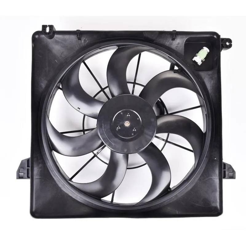 Yoonshan Radiator Fan for KIA SORENTO 2.2L DIESEL (2009-2015) Front_View(OE:25380-2P000,25380-2P200)