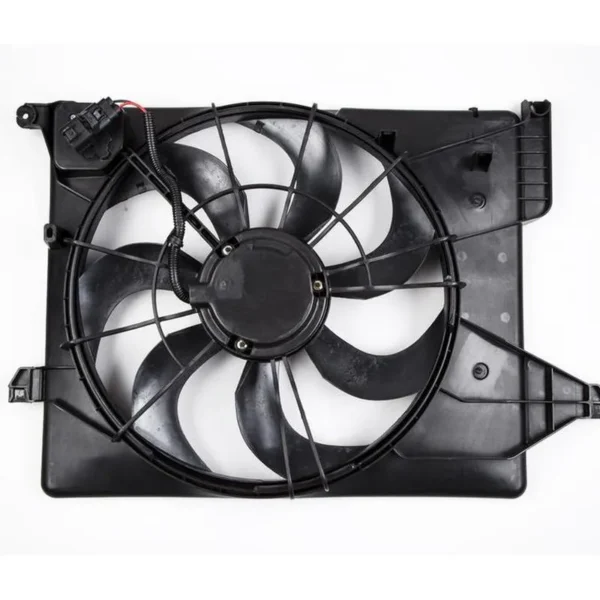Yoonshan Radiator Fan for KIA SORENTO 2.4L/3.5L (2009-2018) Back_View(OE:25380-2P500,25380-2P700,25380-2P600,25380-2P900)
