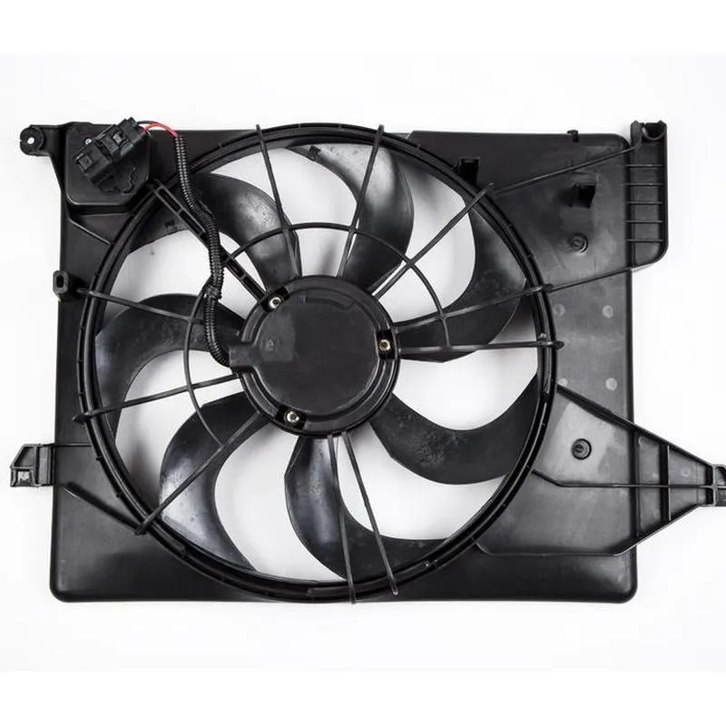 Yoonshan Radiator Fan for KIA SORENTO 2.4L/3.5L (2009-2018) Back_View(OE:25380-2P500,25380-2P700,25380-2P600,25380-2P900)