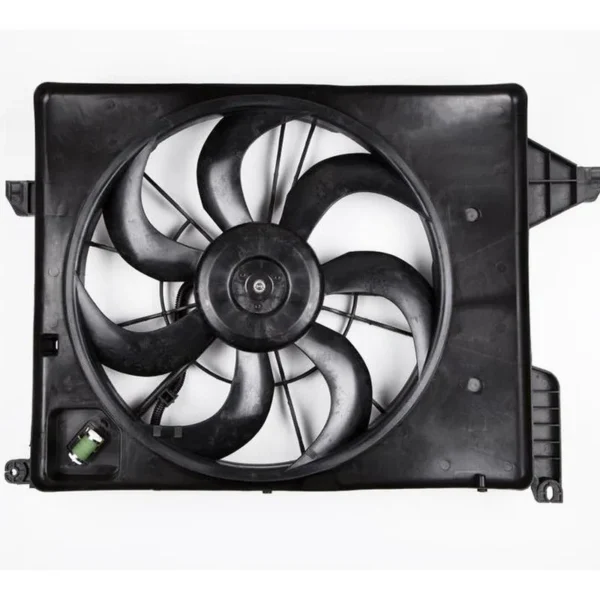 Yoonshan Radiator Fan for KIA SORENTO 2.4L/3.5L (2009-2018) Front_View(OE:25380-2P500,25380-2P700,25380-2P600,25380-2P900)