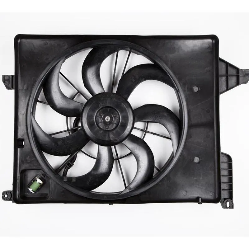 Yoonshan Radiator Fan for KIA SORENTO 2.4L/3.5L (2009-2018) Front_View(OE:25380-2P500,25380-2P700,25380-2P600,25380-2P900)