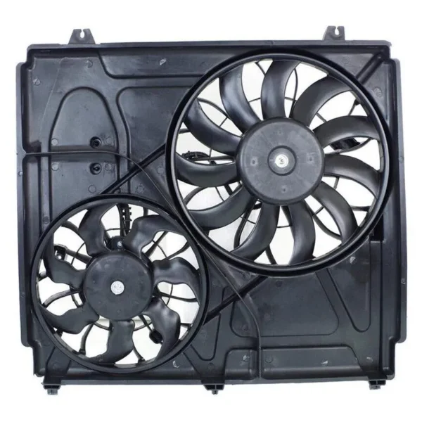 Yoonshan Radiator Fan for KIA SORENTO 3.5L Front_View(OE:25380-3E200,97731-3E600,25380-3E600,97786-3E600,25231-3E600,620-729,25350-3E600,25380-3E600,25386-3E600)