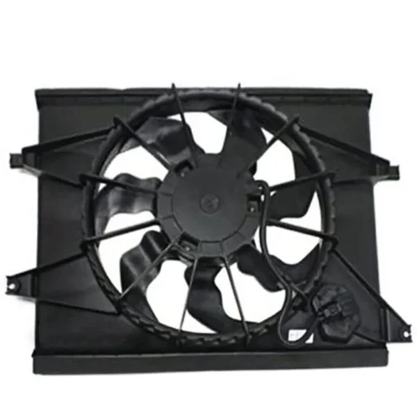Yoonshan Radiator Fan for KIA SOUL 2.0L (2010-2011) Back_View(OE:25380-2K100,621-496)