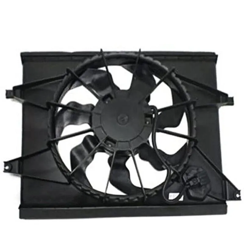 Yoonshan Radiator Fan for KIA SOUL 2.0L (2010-2011) Back_View(OE:25380-2K100,621-496)