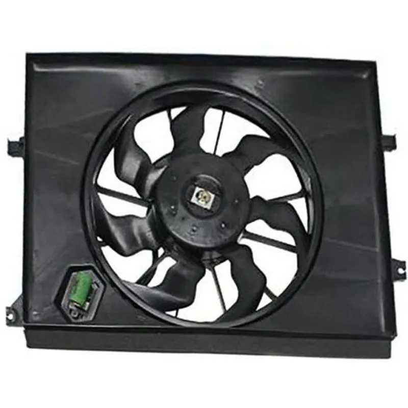 Yoonshan Radiator Fan for KIA SOUL 2.0L (2010-2011) Front_View(OE:25380-2K100,621-496)