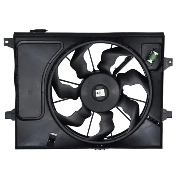 Yoonshan Radiator Fan for KIA SOUL (2014) Front_View(OE:25380-B2000,25380-2K600,620-859)