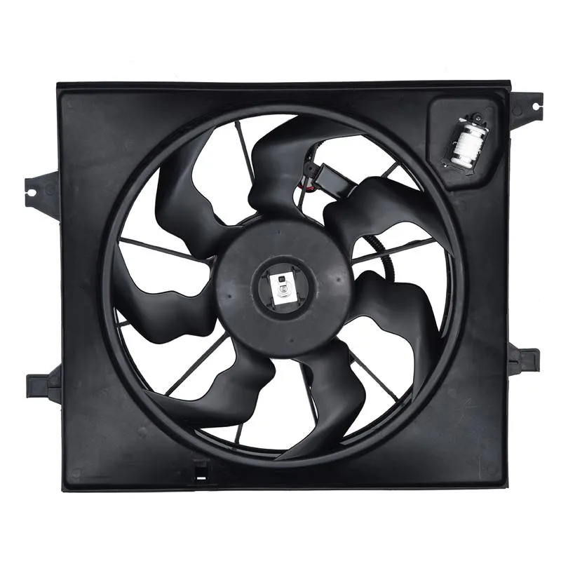 Yoonshan Radiator Fan for KIA SOUL IMPORT 1.6T (2010-2011) Front_View(OE:25380-2K000,25380-2K200,25380-2K210,621-446)