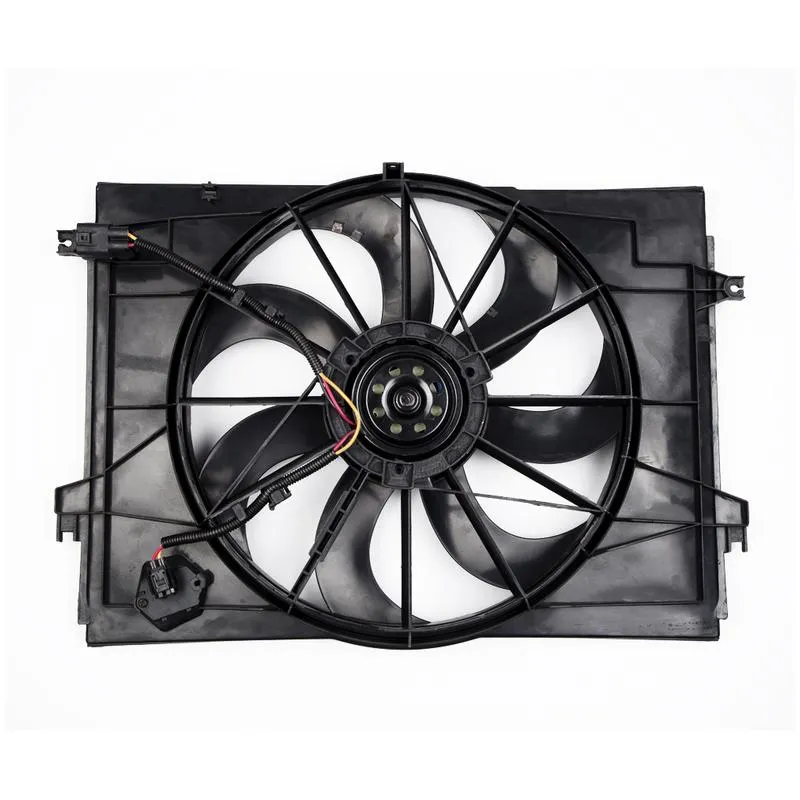 Yoonshan Radiator Fan for KIA SPORTAGE 2.0L (2005) Back_View(OE:25380-1F522,25380-1F250,25380-1F252)