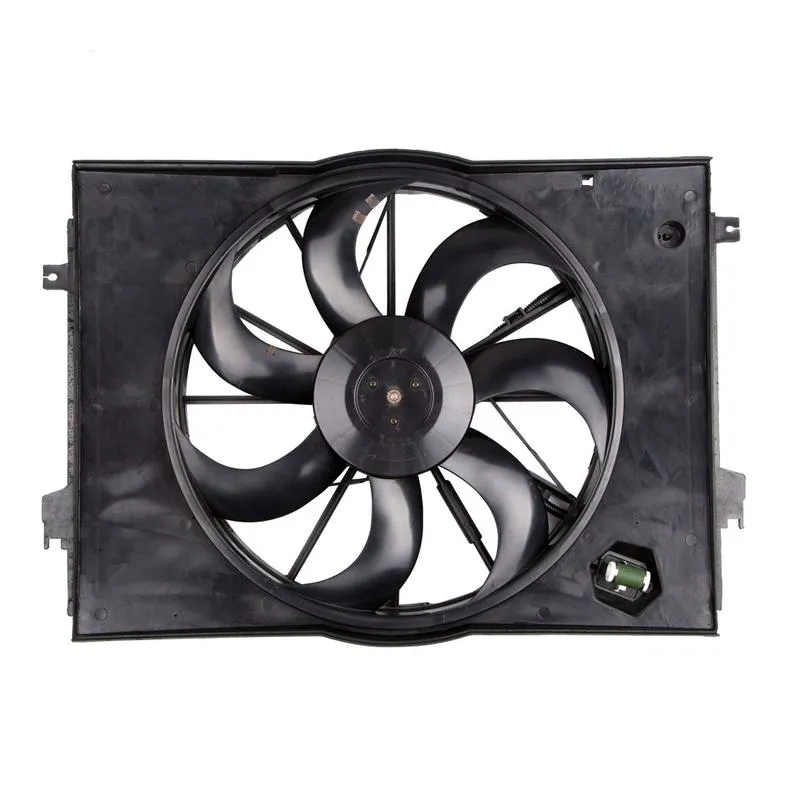 Yoonshan Radiator Fan for KIA SPORTAGE 2.0L (2005) Front_View(OE:25380-1F522,25380-1F250,25380-1F252)