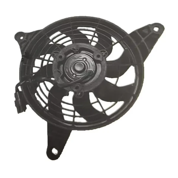 Yoonshan Radiator Fan for KIA SPORTAGE (2003) Back_View(OE:0K01561710K)