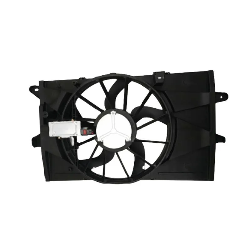 Yoonshan Radiator Fan for LINCOLN MKX Back_View(OE:8G1Z8C607A,8G1Z8C607B,AG1Z8C607A,BG1Z8C607A)