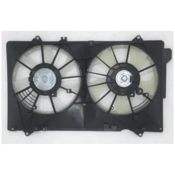 Yoonshan Radiator Fan for MAZDA CX5 Back_View(OE:PE01-15-210,PE01-15-140,PE01-15-150,PE02-15-140)