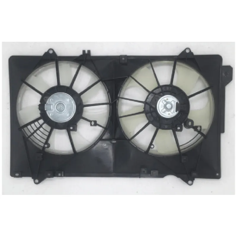 Yoonshan Radiator Fan for MAZDA CX5 Back_View(OE:PE01-15-210,PE01-15-140,PE01-15-150,PE02-15-140)