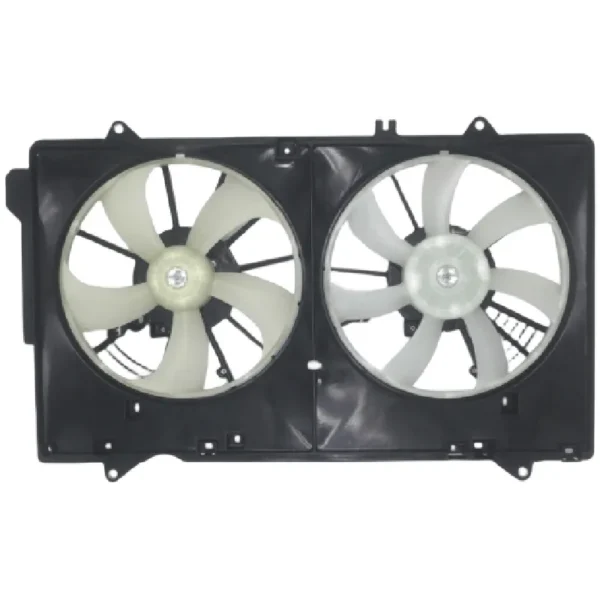 Yoonshan Radiator Fan for MAZDA CX5 Front_View(OE:PE01-15-210,PE01-15-140,PE01-15-150,PE02-15-140)