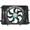 Yoonshan Radiator Fan for MERCEDES-BENZ GLA Back_View(OE:A2465000064,A2465000093)