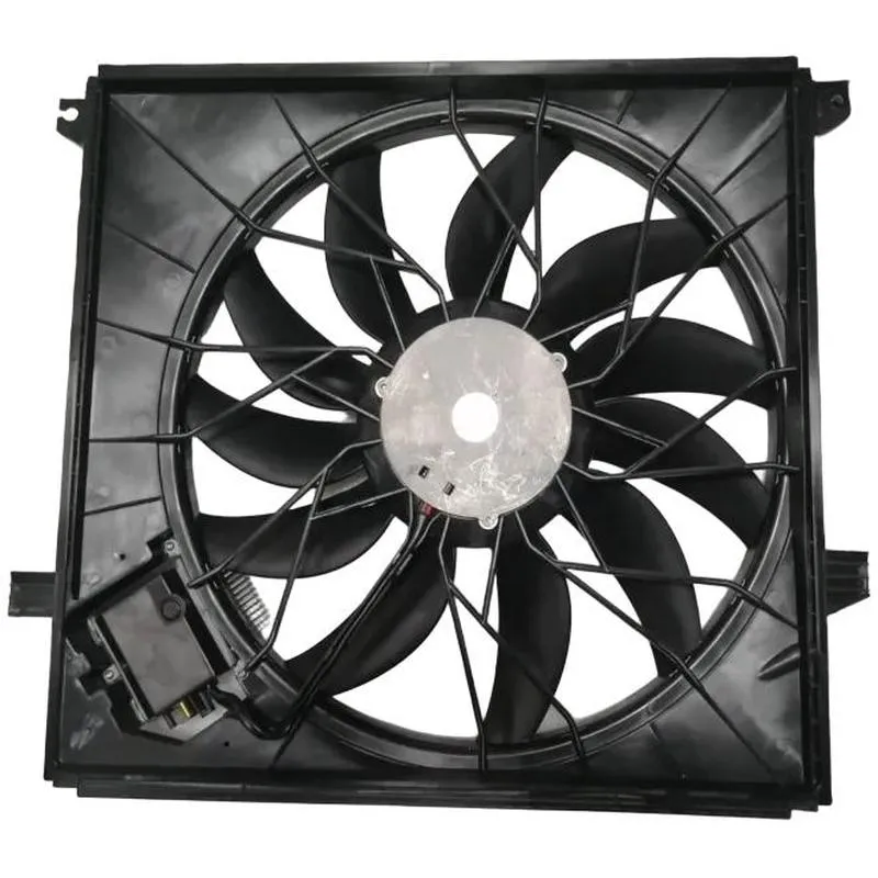 Yoonshan Radiator Fan for MERCEDES-BENZ ML350 3.0T (2015-2016) Back_View(OE:A0999064000,A0999060800,A0999066200,A0999067100)