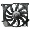 Yoonshan Radiator Fan for MERCEDES-BENZ ML350 3.0T (2015-2016) Front_View(OE:A0999064000,A0999060800,A0999066200,A0999067100)