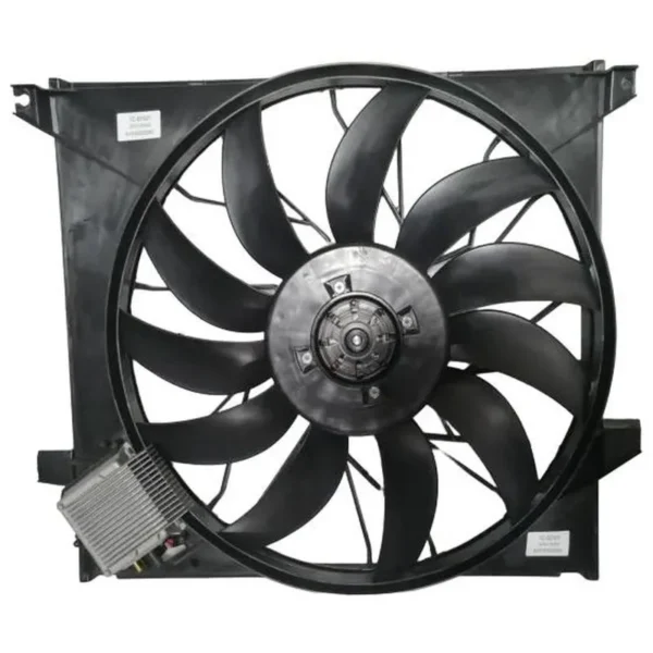 Yoonshan Radiator Fan for MERCEDES-BENZ ML350 3.0T (2015-2016) Front_View(OE:A0999064000,A0999060800,A0999066200,A0999067100)