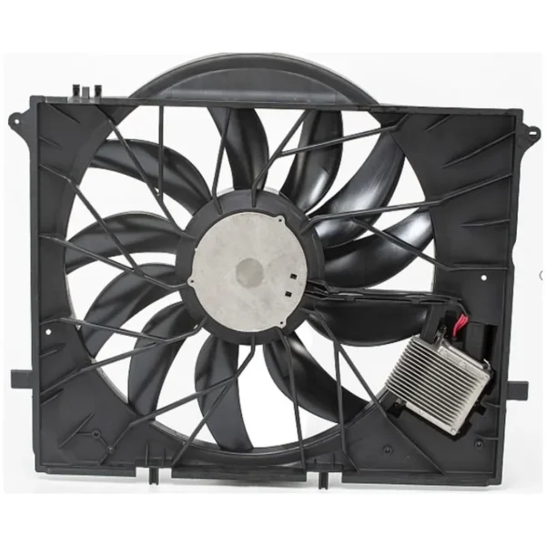 Yoonshan Radiator Fan for MERCEDES-BENZ S-CLASS 5.5L (2000-2012) Back_View(OE:A2205000093)