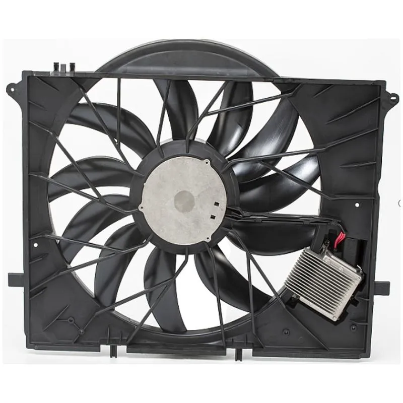 Yoonshan Radiator Fan for MERCEDES-BENZ S-CLASS 5.5L (2000-2012) Back_View(OE:A2205000093)