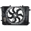 Yoonshan Radiator Fan for MERCEDES-BENZ W176 A180 Back_View(OE:2465000093)