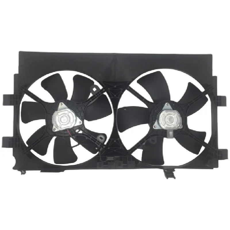 Yoonshan Radiator Fan for MITSUBISHI LANCER Back_View(OE:1355A087,1355A093,1355A095,1355A131,MN205071,MR312899,1355A136,621-368)