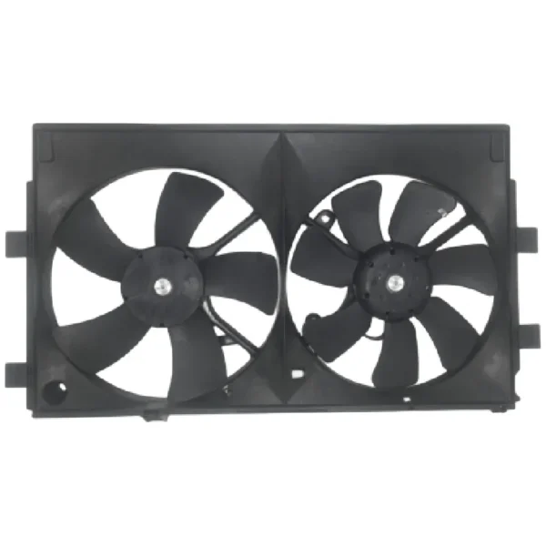 Yoonshan Radiator Fan for MITSUBISHI LANCER Front_View(OE:1355A087,1355A093,1355A095,1355A131,MN205071,MR312899,1355A136,621-368)