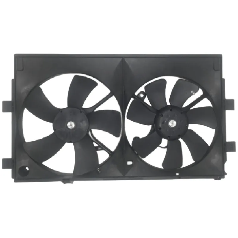 Yoonshan Radiator Fan for MITSUBISHI LANCER Front_View(OE:1355A087,1355A093,1355A095,1355A131,MN205071,MR312899,1355A136,621-368)