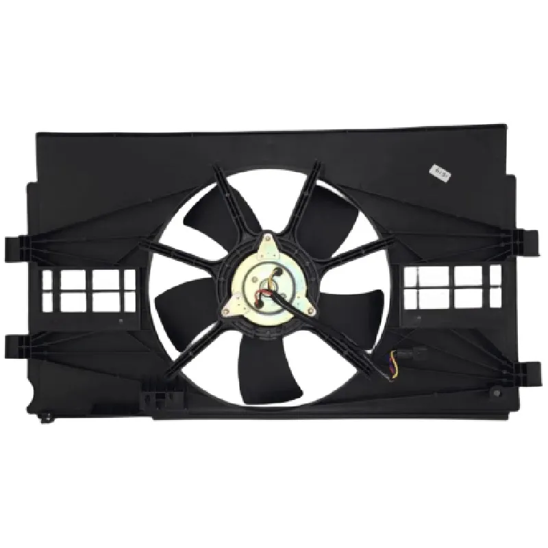 Yoonshan Radiator Fan for MITSUBISHI LANCER (2007-2013) Back_View(OE:1355A146,1355A141,1355A132)
