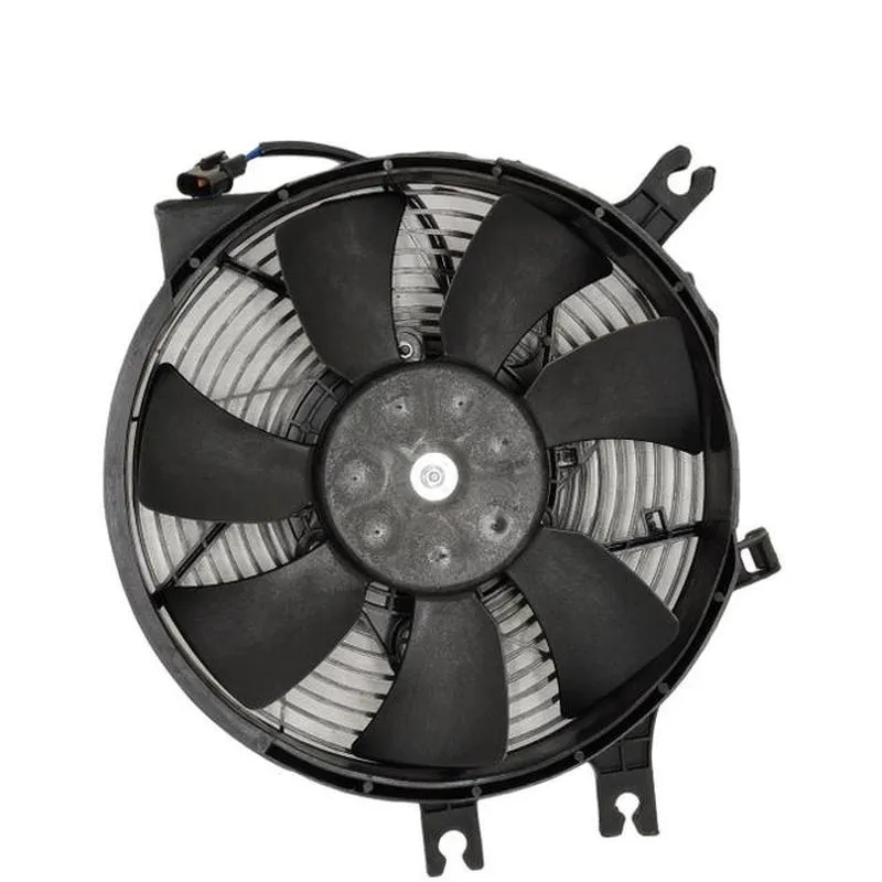 Yoonshan Radiator Fan for MITSUBISHI PAJERO GLS (1999-2006) Front_View(OE:MR513487,7812A028,MR315450,MR315449)
