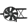 Yoonshan Radiator Fan for NISSAN Front_View(OE:92120-ZL00A,92120-ZP50A,621-387,92120-EL00A)