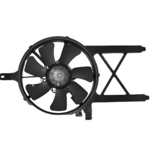 Yoonshan Radiator Fan for NISSAN Front_View(OE:92120-ZL00A,92120-ZP50A,621-387,92120-EL00A)