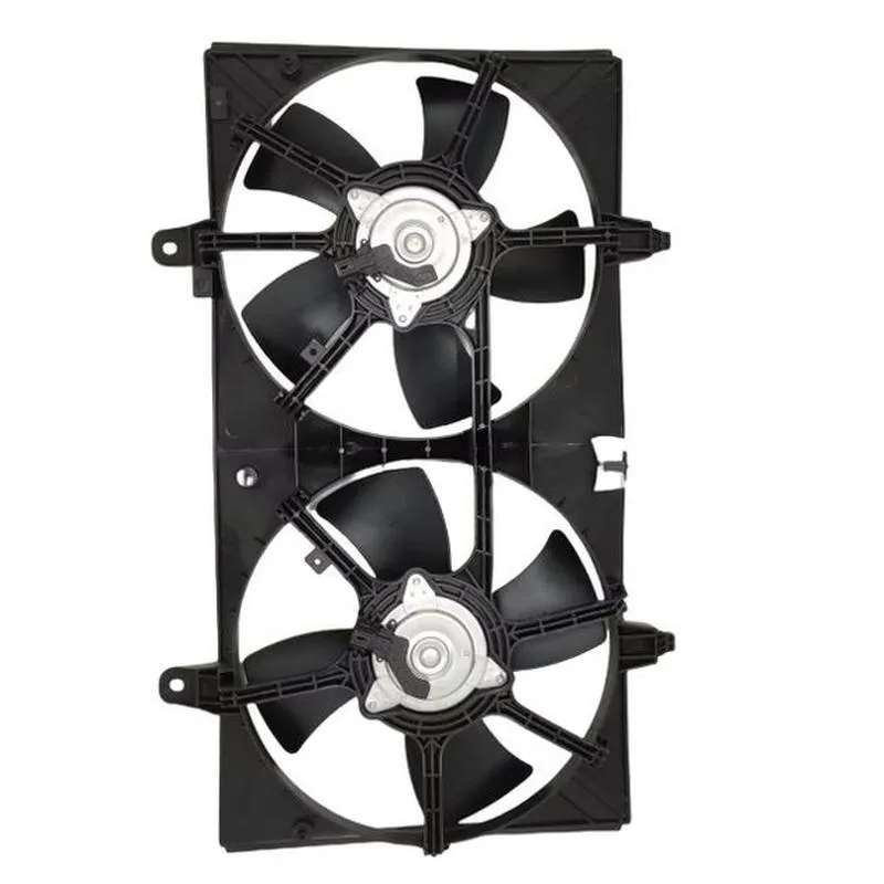 Yoonshan Radiator Fan for NISSAN ALTIMA (2002-2007) Back_View(OE:21481-8J000,21481-9W200,21481-8J001,21481-8J01A,21481-8J100,21481-8J010,21481-8J110,21487-87000,620-419)