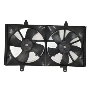 Yoonshan Radiator Fan for NISSAN ALTIMA (2002-2007) Front_View(OE:21481-8J000,21481-9W200,21481-8J001,21481-8J01A,21481-8J100,21481-8J010,21481-8J110,21487-87000,620-419)