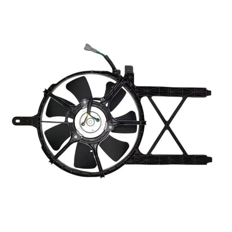 Yoonshan Radiator Fan for NISSAN FRONTIER Back_View(OE:92120-EA200,92120-ZL00A)