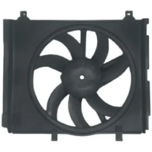 Yoonshan Radiator Fan for NISSAN MICRA K13 (2011-2016) Front_View(OE:21481-1HC2C,21403-1HC1B,21481-1HC1A,21403-1HC1A,21481-1HC1B,21403-1HC2C)