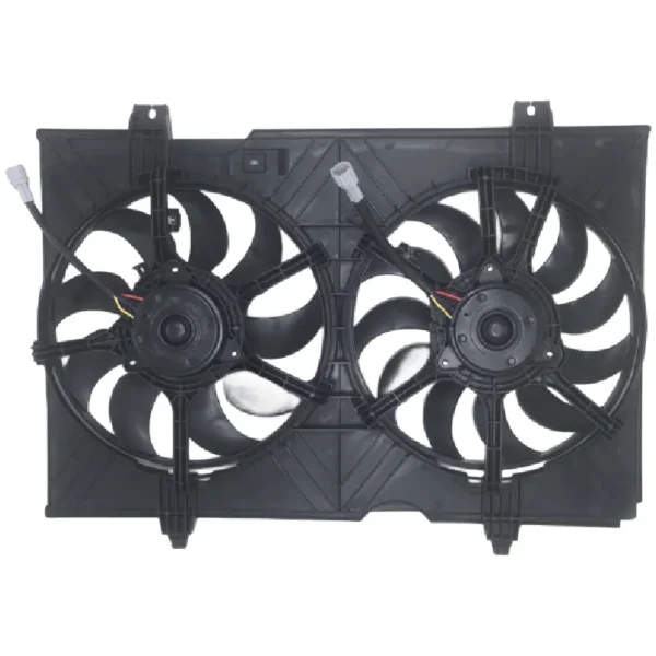 Yoonshan Radiator Fan for NISSAN NV200 Back_View(OE:21481-3LM0A,19316315,21486-JG30A,19316319,21487-1HS3D)