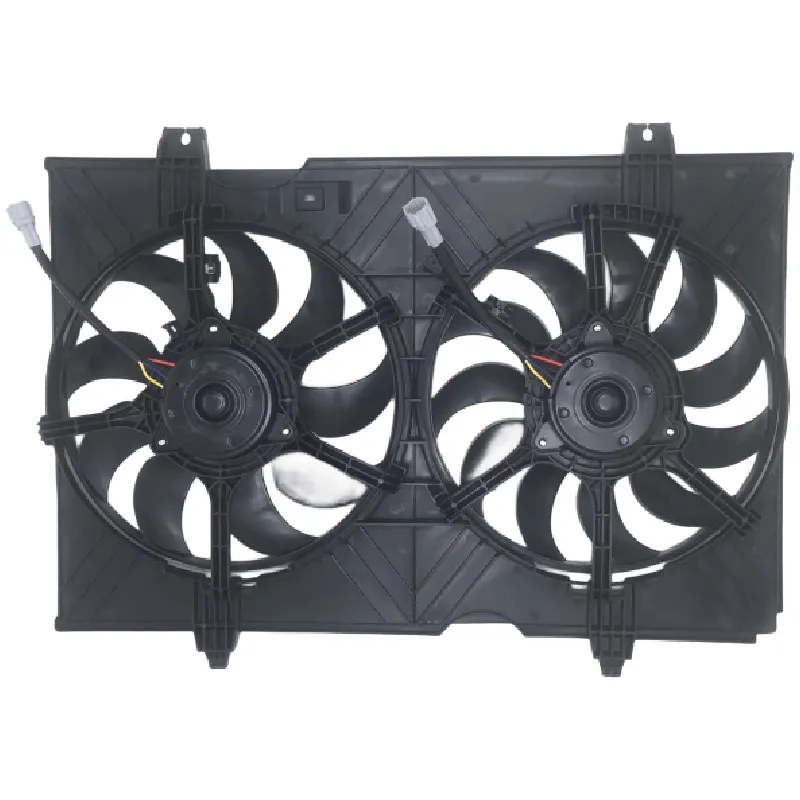 Yoonshan Radiator Fan for NISSAN NV200 Back_View(OE:21481-3LM0A,19316315,21486-JG30A,19316319,21487-1HS3D)