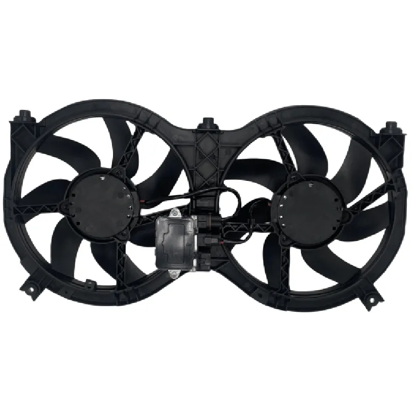 Yoonshan Radiator Fan for NISSAN PATHFINDER (2013-2019) Back_View(OE:21481-3JA0E,21481-3JA2E,21481-3JA0A)