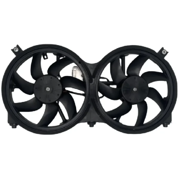 Yoonshan Radiator Fan for NISSAN PATHFINDER (2013-2019) Front_View(OE:21481-3JA0E,21481-3JA2E,21481-3JA0A)