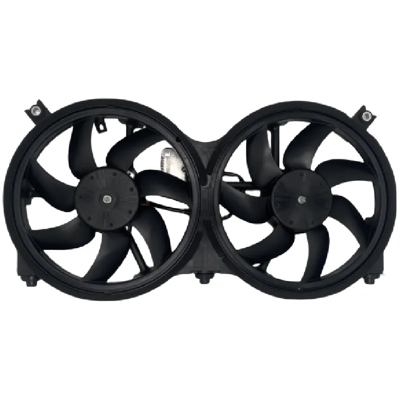 Yoonshan Radiator Fan for NISSAN PATHFINDER (2013-2019) Front_View(OE:21481-3JA0E,21481-3JA2E,21481-3JA0A)