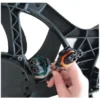 Yoonshan Radiator Fan for NISSAN PATHFINDER (2013-2019) Plug_Detail(OE:21481-3JA0E,21481-3JA2E,21481-3JA0A)