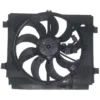 Yoonshan Radiator Fan for NISSAN SYLPHY 1.6 Back_View(OE:21481-3RA5A,21481-3SJ0A)