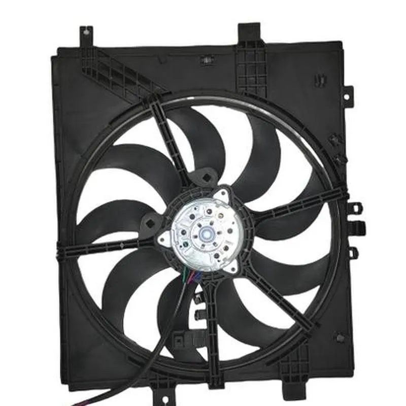 Yoonshan Radiator Fan for NISSAN VERSA Back_View(OE:21481-1HS3A,21403-1HS3A,NI3115148)