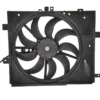 Yoonshan Radiator Fan for NISSAN VERSA Front_View(OE:21481-1HS3A,21403-1HS3A,NI3115148)