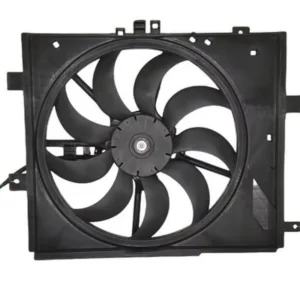 Yoonshan Radiator Fan for NISSAN VERSA Front_View(OE:21481-1HS3A,21403-1HS3A,NI3115148)