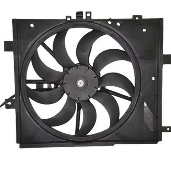 Yoonshan Radiator Fan for NISSAN VERSA Front_View(OE:21481-1HS3A,21403-1HS3A,NI3115148)