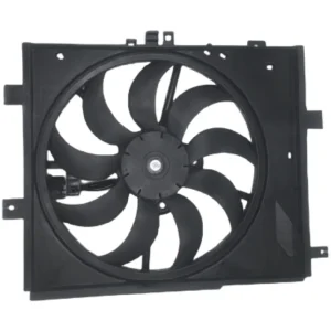 Yoonshan Radiator Fan for NISSAN VERSA (2012-2019) Front_View(OE:21481-3AB3A,21481-9KK0A,21481-EE90B,92120-EE90A)