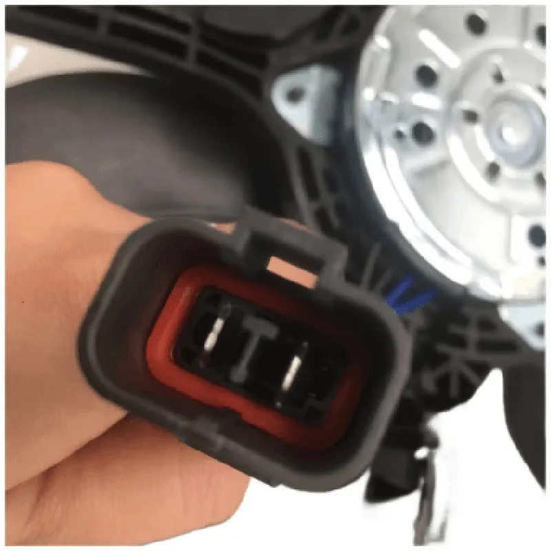 Yoonshan Radiator Fan for NISSAN VERSA (2012-2019) Plug_Detail(OE:21481-3AB3A,21481-9KK0A,21481-EE90B,92120-EE90A)