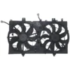 Yoonshan Radiator Fan for NISSAN XTRAIL Back_View(OE:21481-4CL0A,21481-4BA0A,21481-4CM0A,21481-4CE0A,21481-5HA0A,21481-4CG0A,21481-4BC0A)